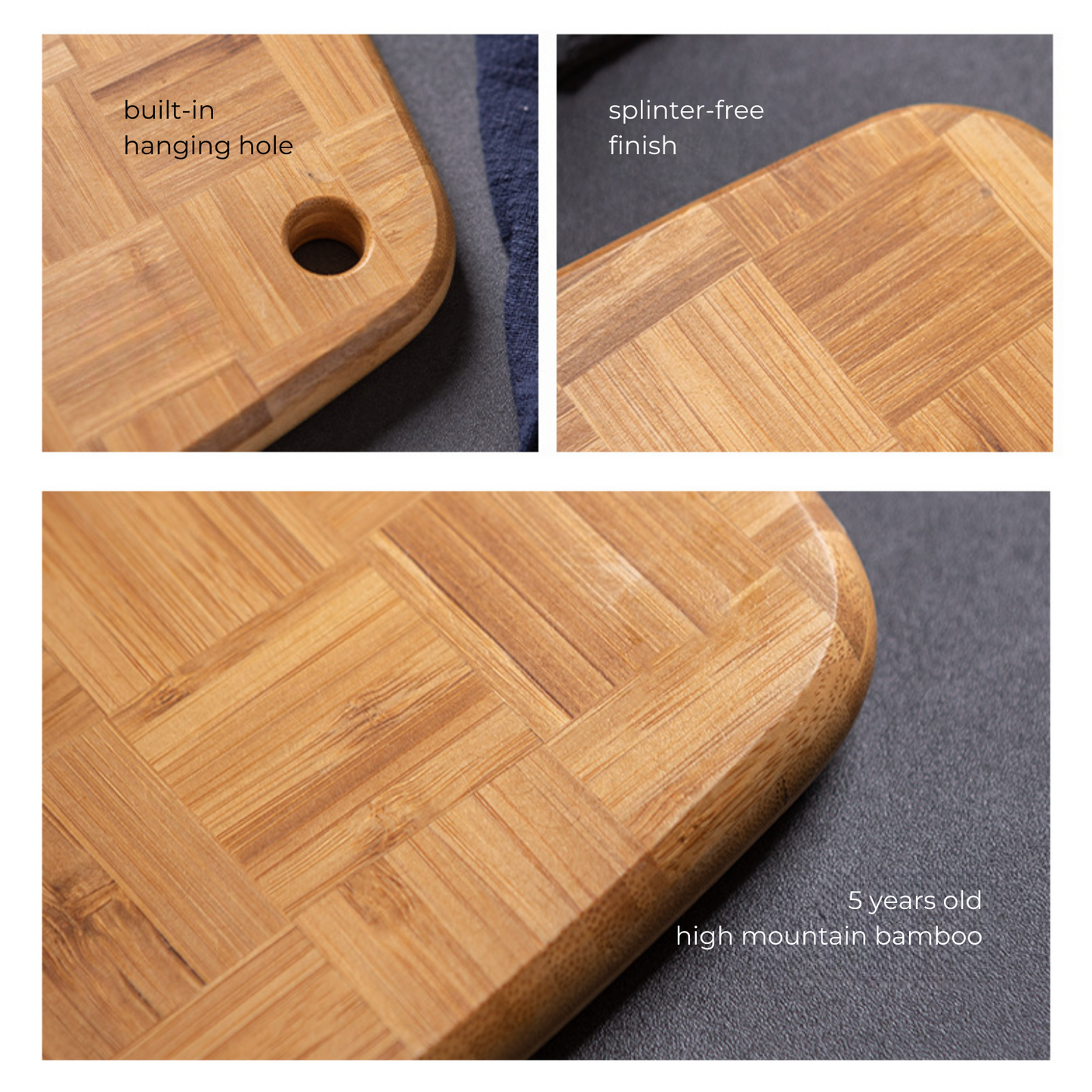 Bamboo Edge-Grain Chopping Board R'