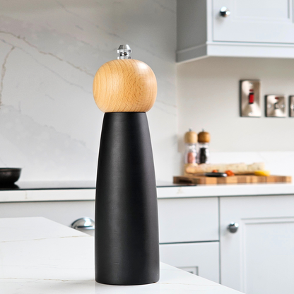 Beech Wood Black Pepper Mill