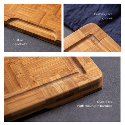 Bamboo Edge-Grain Chopping Board S'