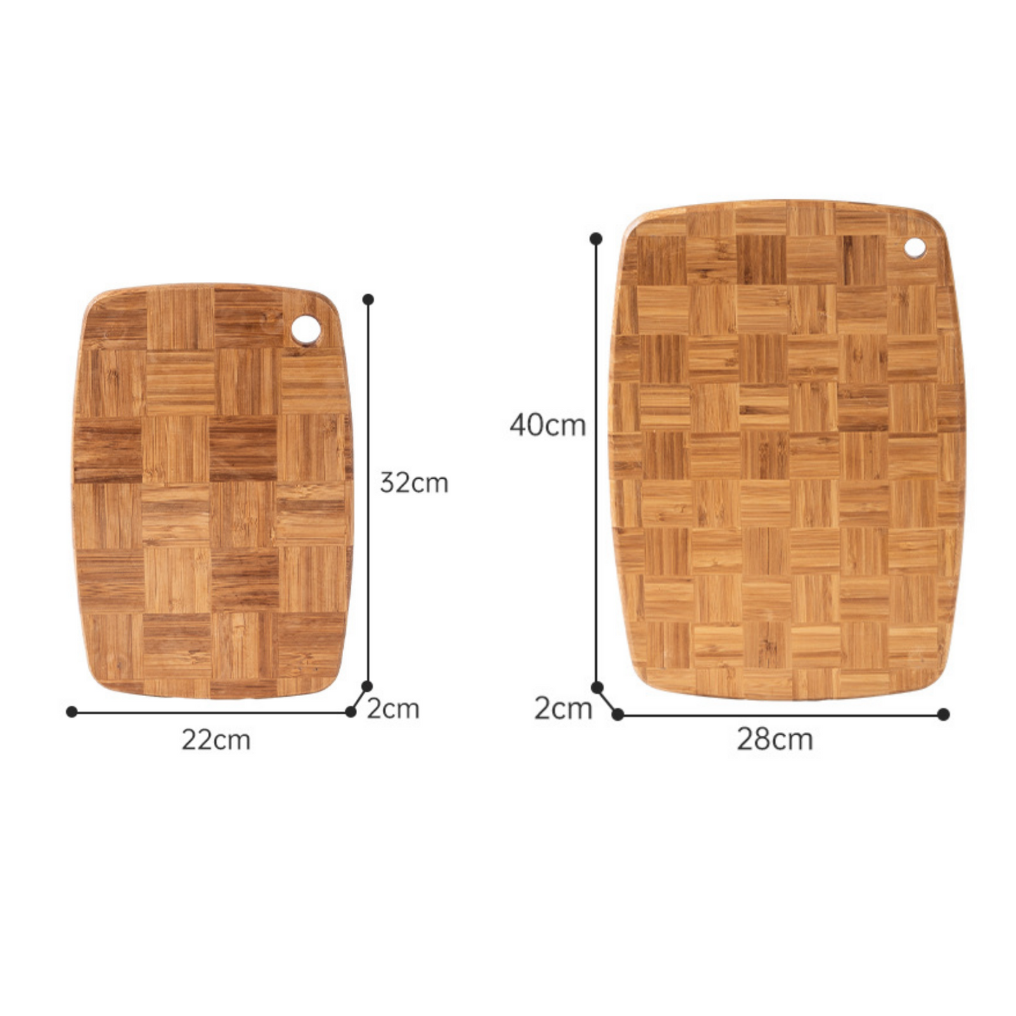 Bamboo Edge-Grain Chopping Board R'