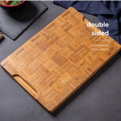 Bamboo Edge-Grain Chopping Board S'