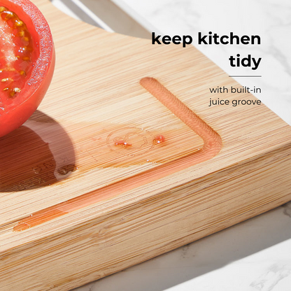 Carbonized Single Stem Bamboo Chopping Board 2'